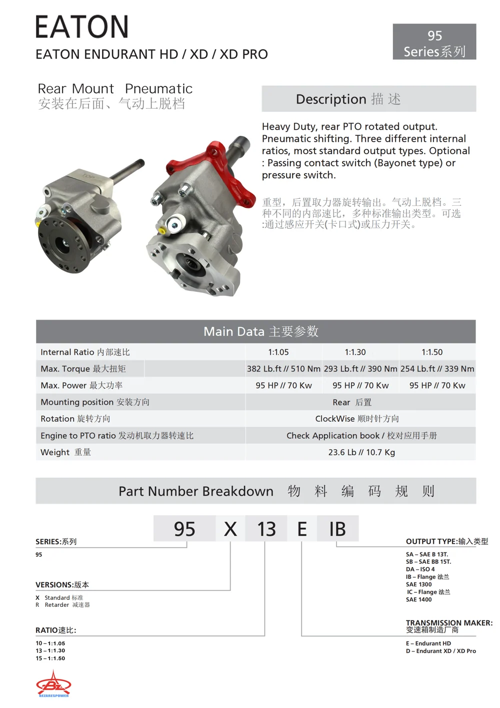 95系列 — 技术资料 1