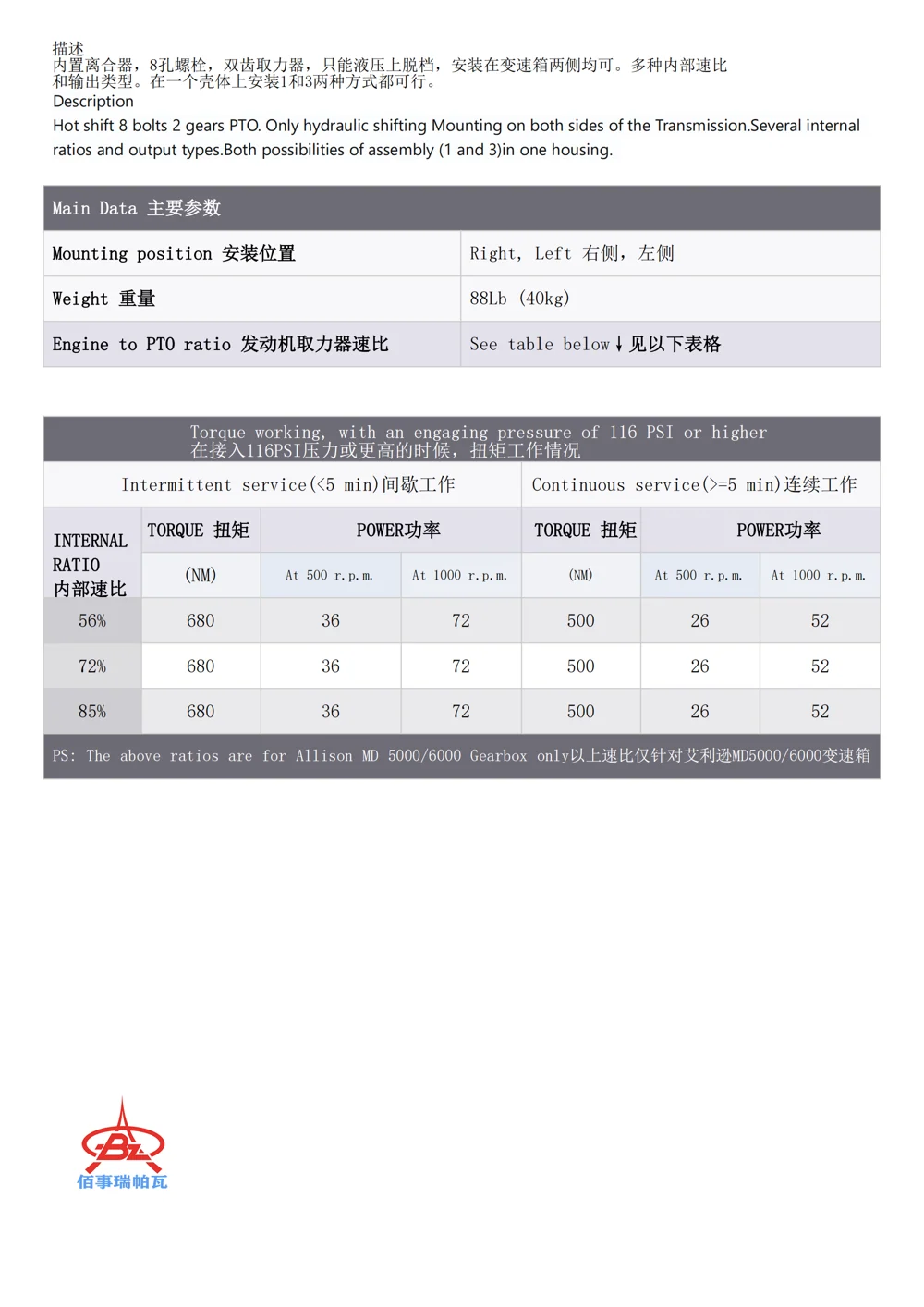 852系列 — 技术资料 3
